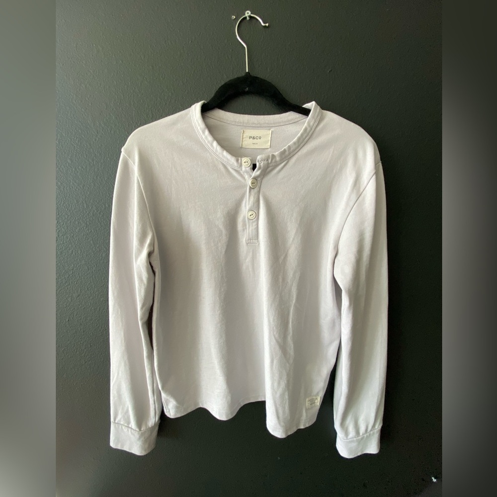 P & Co Women’s Henley Long Sleeve